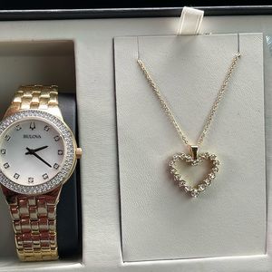 Bulova watch never worn just not reaching for it like I thought I would.